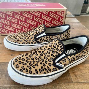 Vans Slip-On in Cheetah Print